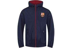 F.C. BARCELONA FC Barcelona Official Soccer Gift Boys Shower Jacket Windbreaker