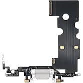 Risidamoy Dock Connector Charging Port Replace for iPhone SE 2nd Generation | USB Charge Port Headphone Jack Microphone Antenna Flex Cable Assembly Repair for iPhone SE 2020