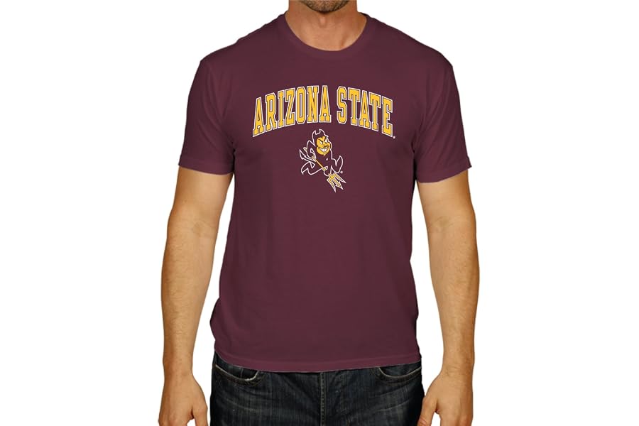 NCAA Gameday Cotton T-Shirt for Men and Women | Officially Licensed NCAA Tee - Preshrunk Ring-Spun Cotton - Screen-Printed Team Logo