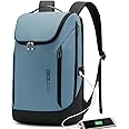 BANGE Business Smart Backpack Waterproof fit 15.6 Inch Laptop Backpack with USB Charging Port,Travel Durable Backpack