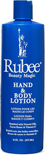 RUBEE Hand & Body Lotion 16oz 2 Pack Herbal Extracts Vitamin E Dry Skin view 3