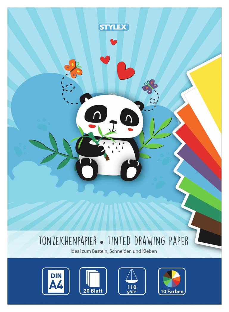 Stylex 46723 drawing paper, 30 cm x 21 cm x 0.5 cm