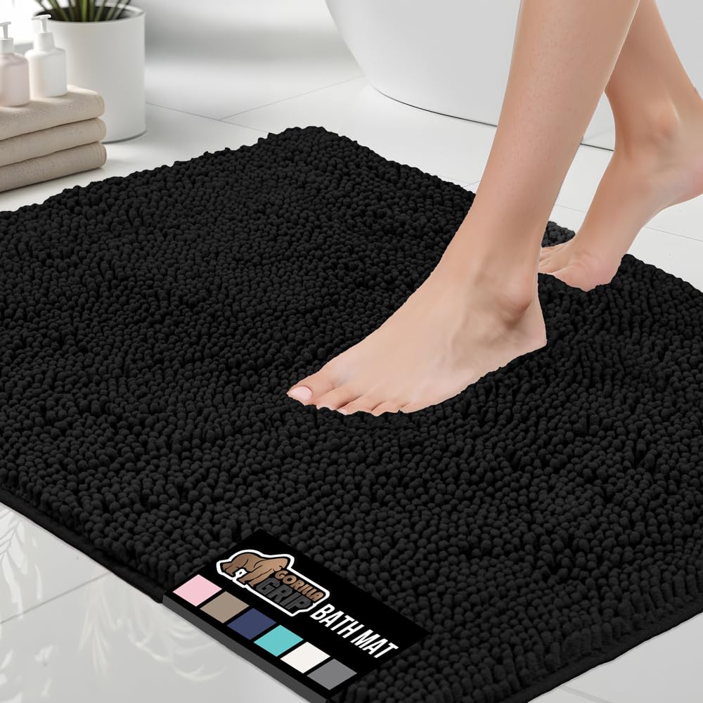 GORILLA GRIP Bath Rug Mat 30x20, Thick Soft