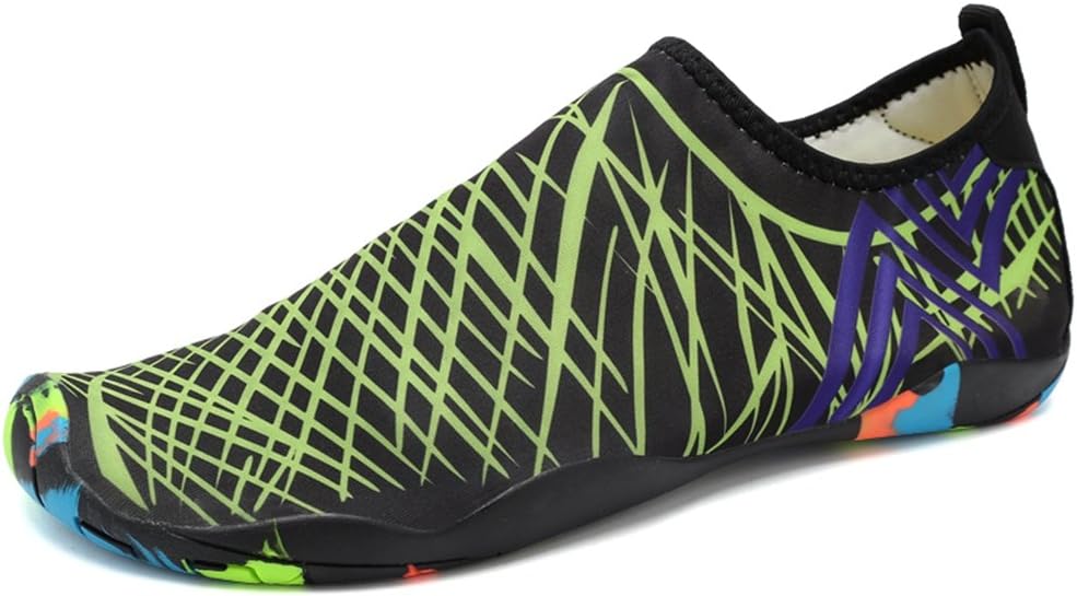 Laiwodun Unisex Water Sports Shoes Aqua Womens Mens for Barefoot Swimming Pool Beach Walk Surf Exercise