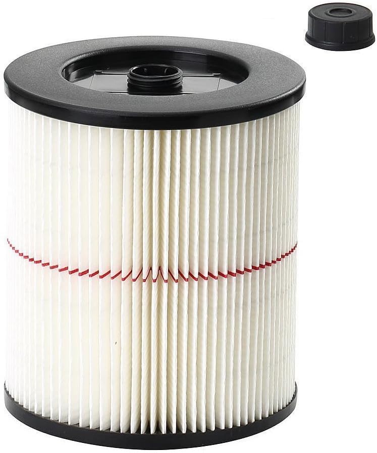 Replacement Filter Fit Shop Vac Craftsman 17816 9-17816 Wet Dry Vacuum Air Cartridge Filter for 5 Gallon Vacuum Cleaner by Seelong