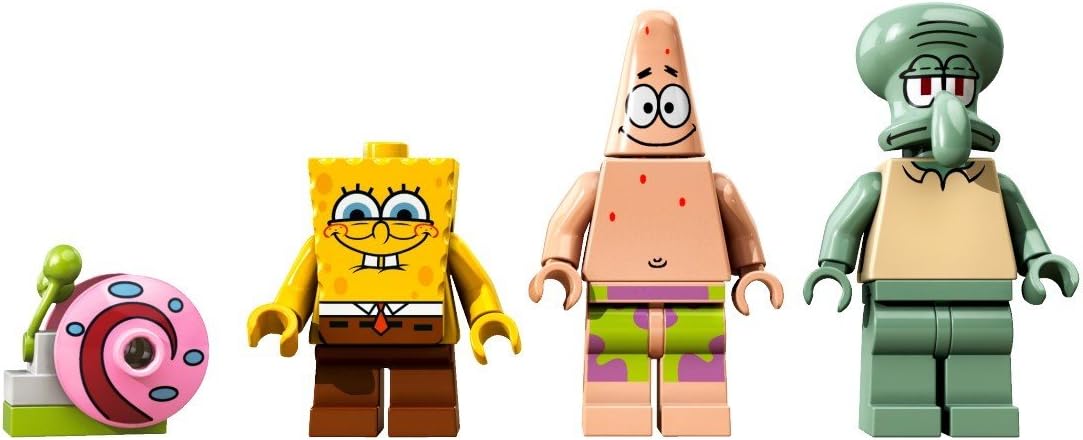lego 3834 spongebob squarepants good neighbors at bikini bottom