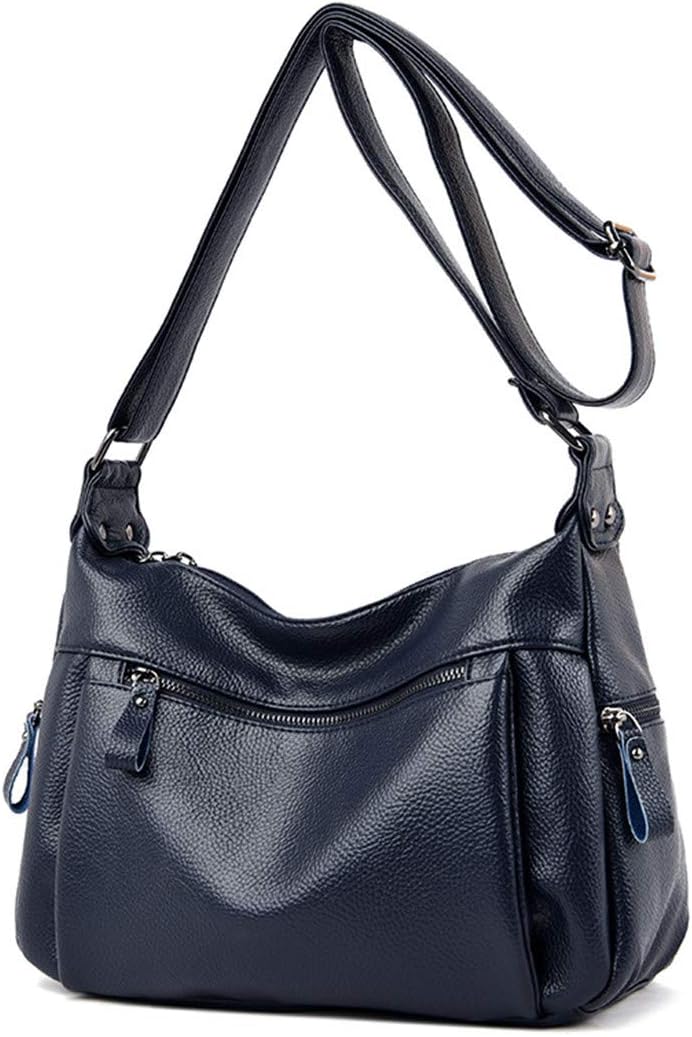 Hobo Bags for Women, Leather Crossbody Bag Large Capacity Shoulder Bag