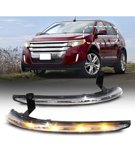 CarLights360 Front Turn Signal/Corner Light Assembly - Driver Side For 2011-2014 Ford Edge (CAPA Certified, W/Bulbs)