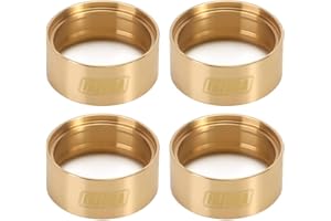 INJORA RC Brass Internal Beadlock Ring Clamp Ring 94g Wheel Weight Fit 1.9" Wheel Rim for 1/10 RC Crawler Axial SCX10 II 9004