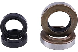 JZGRDN 1 Set Tiller Wheel Axle Seal & Tine Oil Seal GW-9618 GW-9602 GW-9621 GW-9601 Compatible with Troy Bilt Horse Tillers