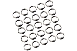 Kichvoe 100pcs Metal Flight Rings O-Ring Shaft Rings Dart Accessories for Professional Darts Flight