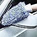 AVA Prime 2 Pack Premium Cyclone Microfiber Wash Mitts, Large of 11''x8'',Totally Scratch & LINE-Free,Holds Tons of Suds for Effective Washing