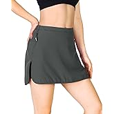 Outdoor Ventures Women's Tennis Skirts with Pockets, Golf Skort Workout Athletic Running Hiking Skirts with Shorts