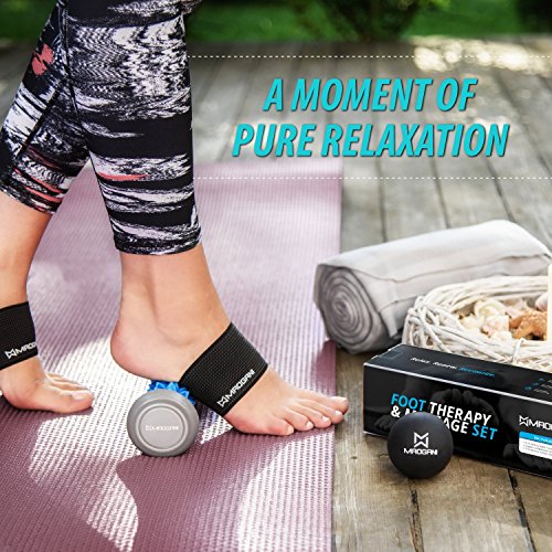 Foot Massager Roller Ball & Arch Support Relieve Plantar Fasciitis