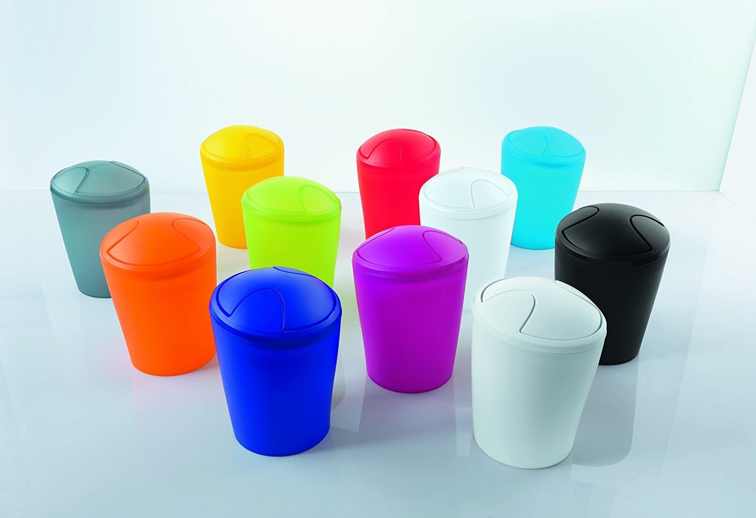 Spirella Move Polypropylen Bin, Frosty Marine, Frosty Navy, 2 Liter - Image 4