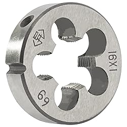 Aceteel M16 x 1 Metric Round Die, Machine Thread