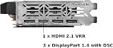 ASRock Radeon RX 6600 XT Challenger D OC 8GB Graphics Card view 3