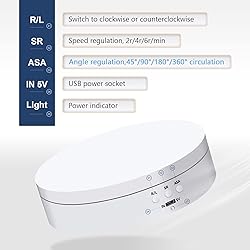 Hicarer Rotating Display Stand 360 Degree Motorized