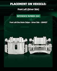 SCITOO Front Left Brake Caliper With Bracket