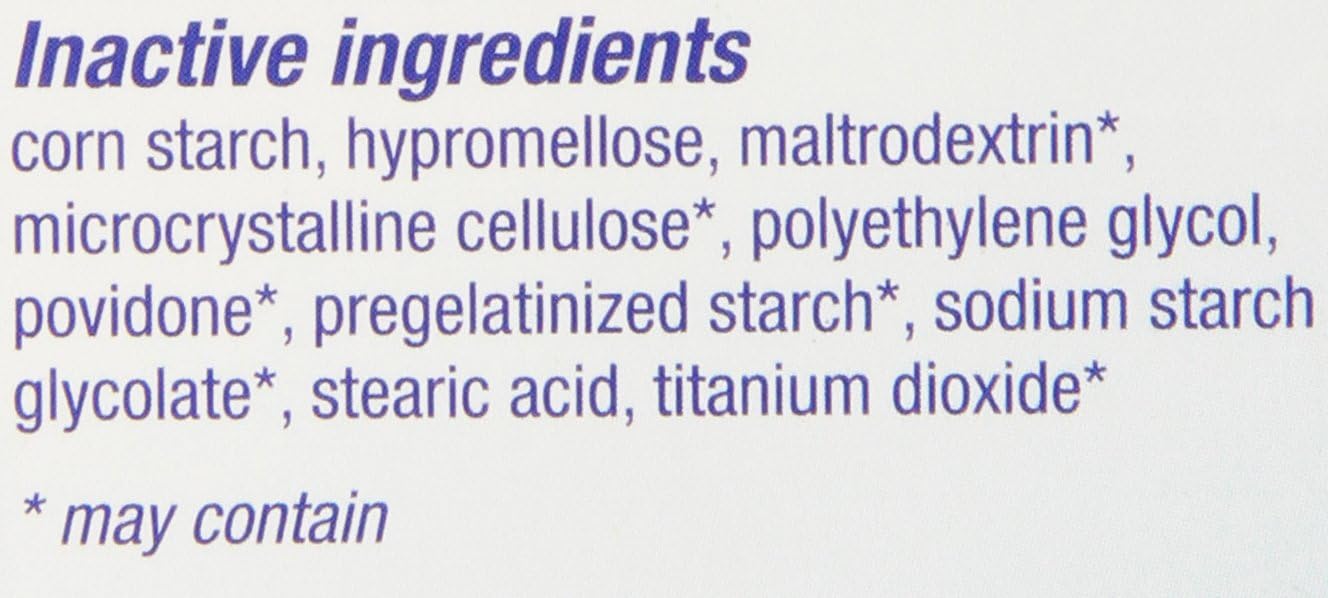 PhysiciansCare Non Aspirin Acetaminophen Pain Reliever Medication (Compare to Tylenol), 50 Doses: Health & Personal Care