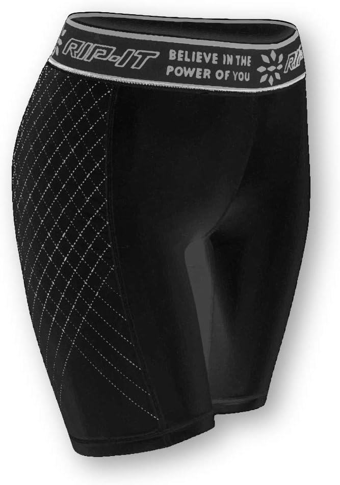 RIP-IT Girl's Classic Softball Slider (Black, Black, X-Large : Sports & Outdoors