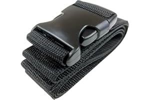 DUSCOKE 39 Inch Car Battery Tie Down Straps, Adjustable Battery Box Straps with Quick Release Buckle, Auto Hold Down Strap Accessories for Cars Trucks SUVs Boats (1PC)