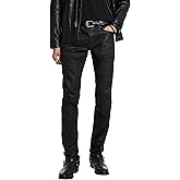 John Varvatos Mens Slim Jean Coated Jean