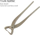 Vouiu 4-Piece Bonsai Tool Set 8 Inch Stainless Steel Concave Cutter Knob Trunk view 5