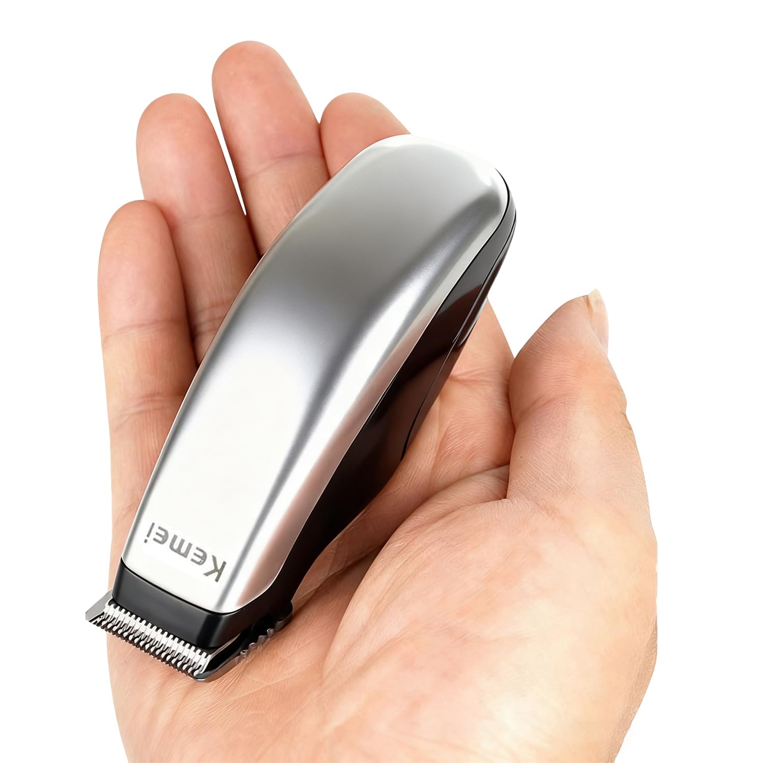 KEMEI Men's Hair Clippers Trimmer Groomer Cordless Self-Haircut Kit Styling Shears with Stainless Steel