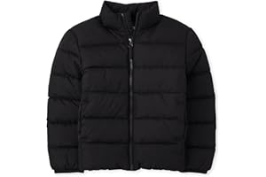 The Children's Place boys Medium Weight Puffer Jacket, Wind, Water-resistant