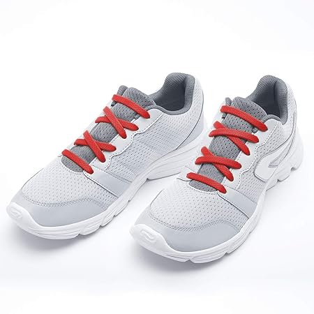 RJ-Sport 20 elastische Schnürsenkel ohne binden Unisex für die Schuhgrößen 24-50, Silikon Schnürsenkel,gummi schnürsenkel ela