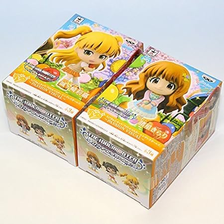 Amazon ちびきゅんキャラ アイドルマスター シンデレラガールズ Passion Visual フィギュア プライズ バンプレスト 人気の２種セット 即納 Rcp 10pdec13 フィギュア ドール 通販