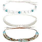 RainFlowwer Hat Band for Womens Cowboy Hat, Hand Made Replaceable Hat Belt for Men Panama Hat Fedora