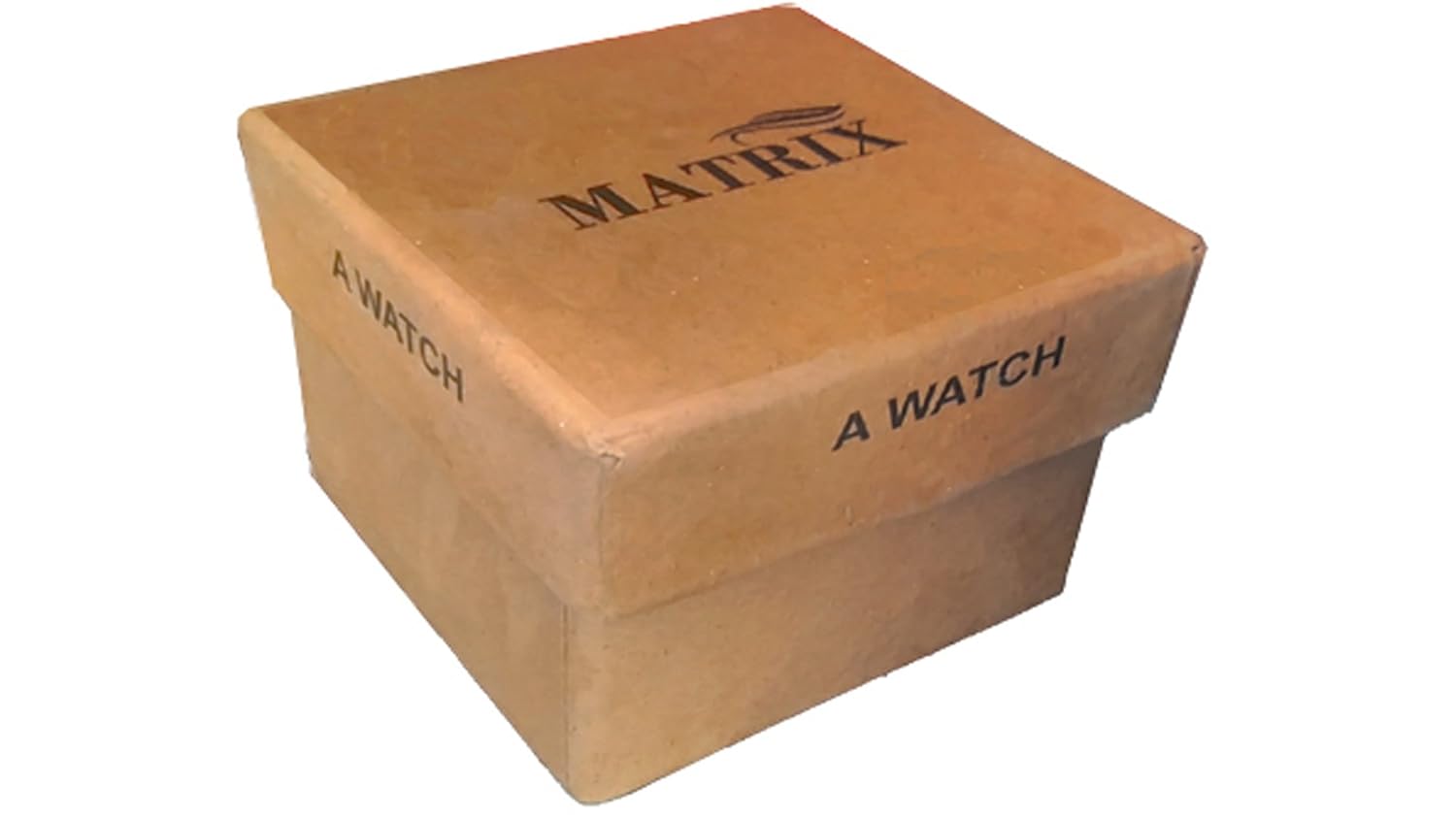 matrix pink dial & leather strap analog watch for women/girls- (wn-26)