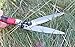 Garden Growers Supply Grass Hedge Shear Scissors Trimmers- Steel, Premium Swivel Smooth Cutting Action, Rotating Head Reaches Multiple Angles. Versatile Trimmer