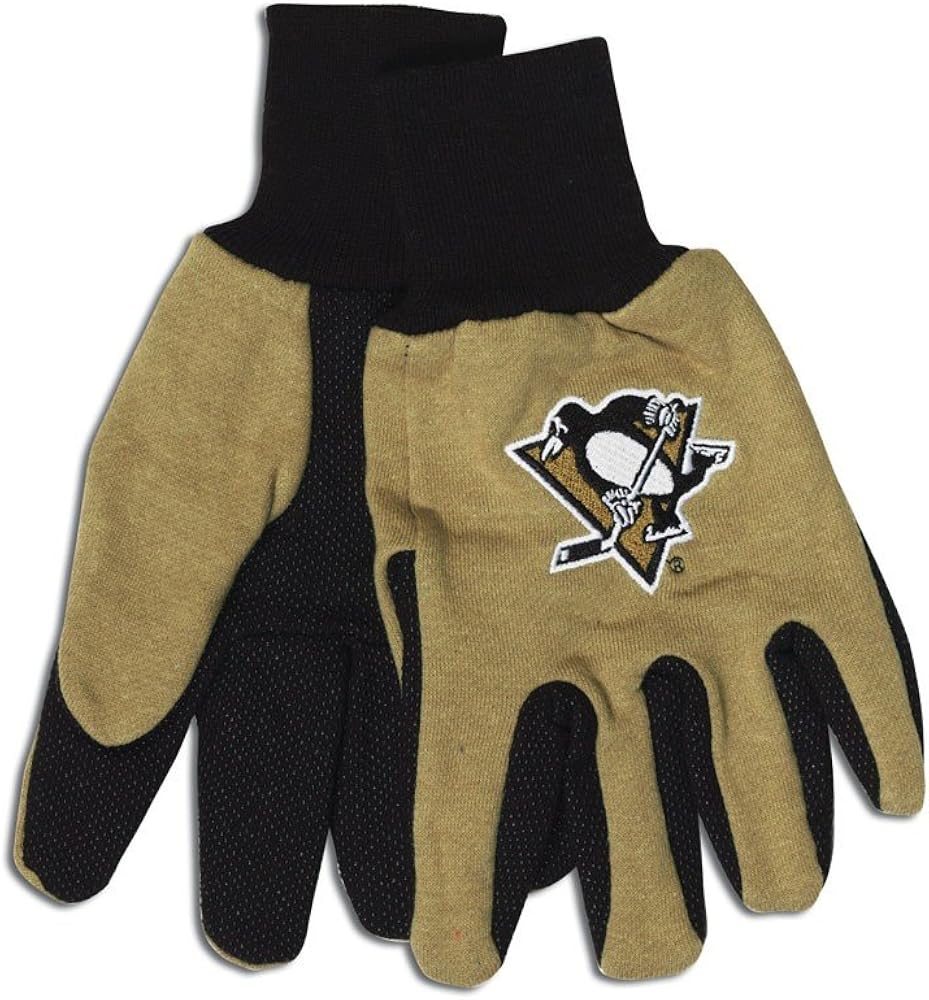 NHL Winnipeg Jets Two-Tone Gloves, 2-Pack, Blue/Gray : Clothing