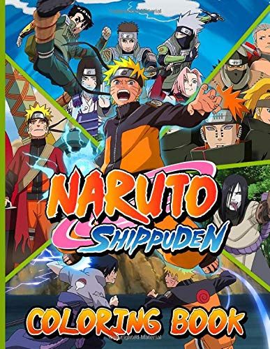 Download Naruto Shippuden Coloring Book Ninja Coloring Books For Adults Naruto Shippuden Original Birthday Present Gift Idea Mitsuzuka Amisaki 9798676770600 Amazon Com Books