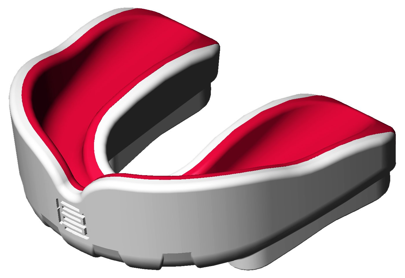Makura Ignis Mouthguard (Polar White / Laser Red, Senior)