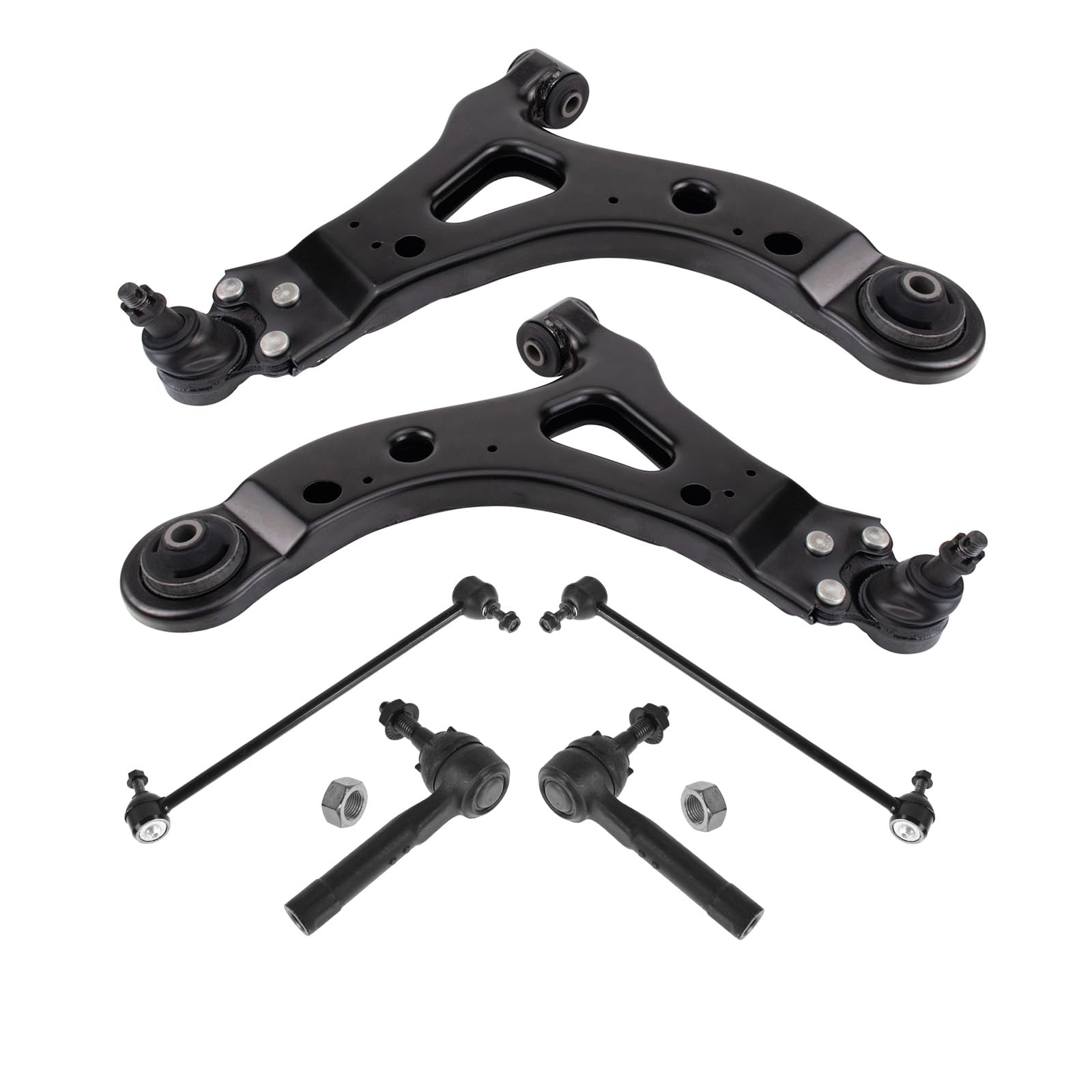 TRQ Front Steering & Suspension Kit Compatible with 2005 Pontiac Montana