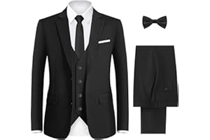 ELPA ELPA BORN FOR ALL WONDERFUL THINGS ELPA ELPA Men's Suit with Stretch Fabric 3-Piece Slim Fit Suit with 3 Fit Options (Short/Regular/Tall)