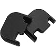Jimtyee 2 Pcs Rear Cover Slide Back Plates Gen 1-4 Aluminum Compatible with Glock 17 19 21 22 23 24 26 27 29 30 31 32 33 34 35 36 37 38 39 40 41