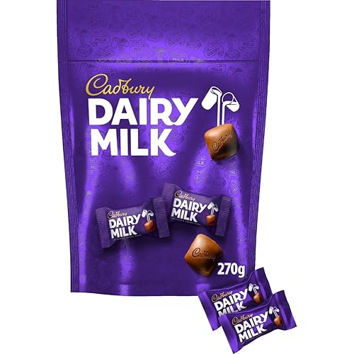 Cadbury Dairy Milk Chocolate Chunk Pouch, The Classic Creamy Taste, 270 g (Pack of 1)