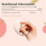 WeightWorld CoQ10 Supplement 200mg 240 Vegan Capsules 4 Month Supply view 3