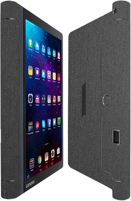Skinomi Brushed Steel Full Body Skin Compatible with Lenovo Yoga Tab 3 Pro (Full Coverage) TechSkin with Anti-Bubble Clear Film Screen Protector Skinomi Brushed Steel Full Body Skin Compatible with Lenovo Yoga Tab 3 Pro (Full Coverage) TechSkin with Anti-Bubble Clear Film Screen Protector