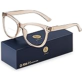 EASY READ Bifocal Reading Glasses for Women,Blue Light Blocking Computer Readers,Stylish Anti Glare Women Eyeglasses