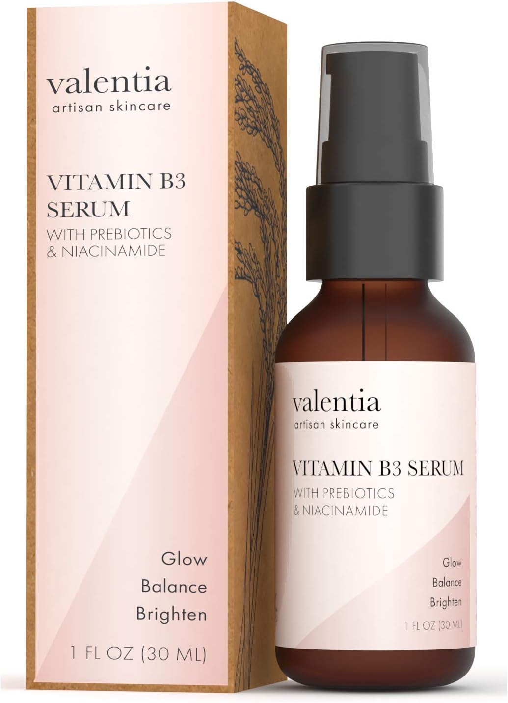 Valentia Vitamin B3 Serum 1 Ounce with Niacinamide