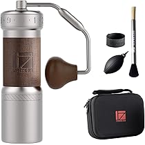 1Zpresso K-Ultra Moedor de café manual prata com estojo de