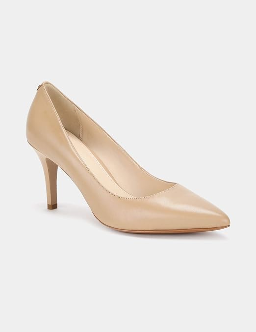 Buy Cole Haan Beige colorLEATHER Women Pumps Leather 6 (1541902814) at