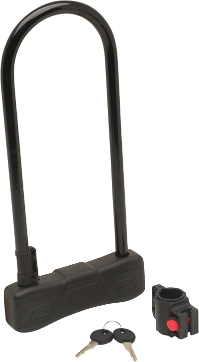 Sterling 173D Double D Lock 320mm Black Bicycle Motorcycle Security