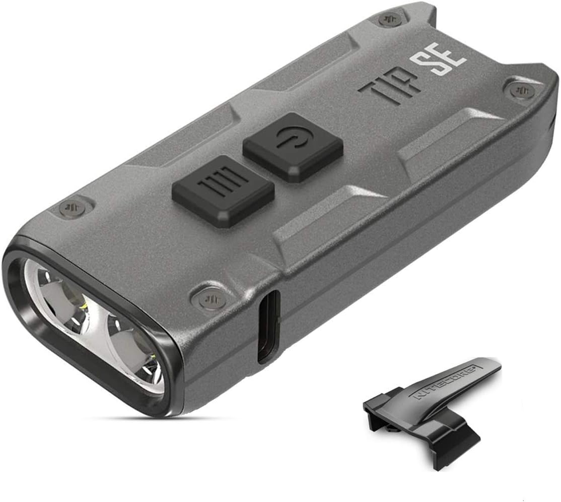 Nitecore TIP3 Sleutelhangerlamp Oplaadbaar Zwart